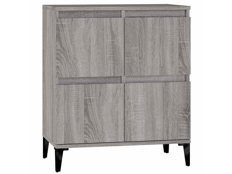  Buffet - bahut - meuble de rangement sonoma gris 60x35x70 cm bois d'ingénierie  - Conforama A