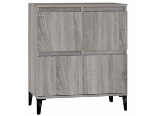 Buffet - bahut - meuble de rangement sonoma gris 60x35x70 cm bois d'ingénierie
