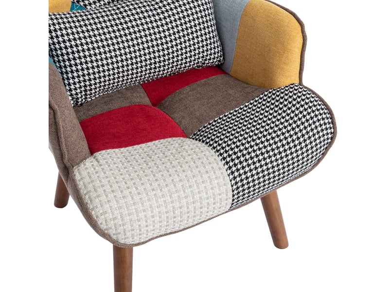  Chaise de relaxation avec repose-pieds, coussin et dossier – confort pour le salon  - Conforama D