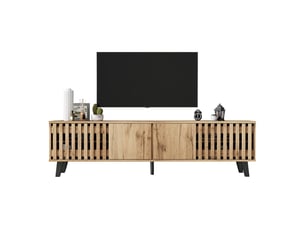 Meuble tv coloris naturel 180 cm PANGIVO