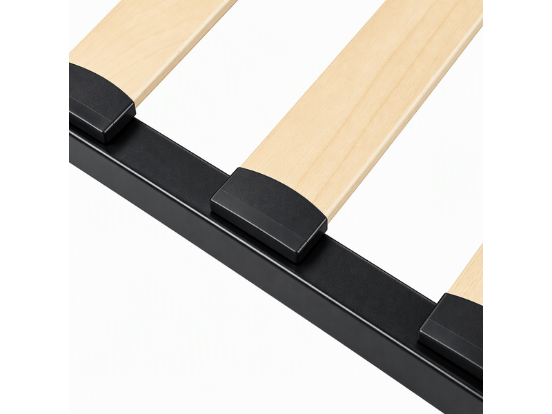  Sommier 140x190 sans pied - sommiers à lattes en bois - 2x20 lattes  - Conforama E