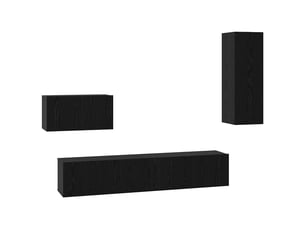 Meuble tv coloris noir 60 cm <strong></strong> <strong></strong>