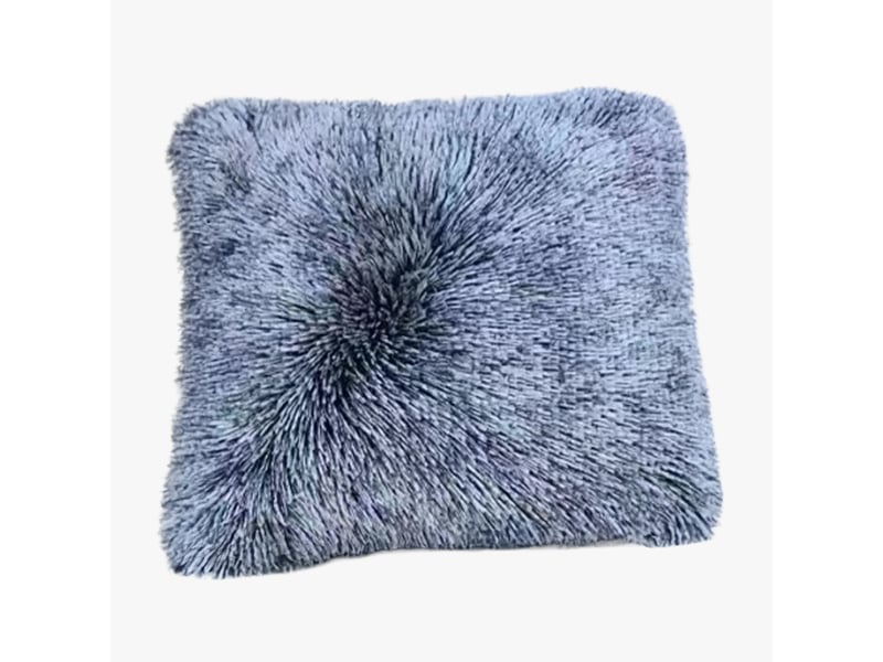 Coussin carré en tissu bleu 42x42 cm  - Conforama A