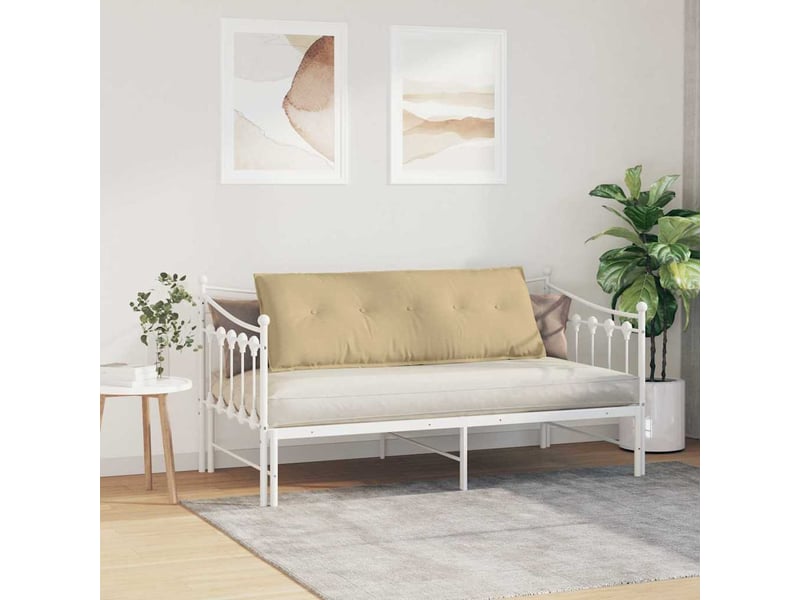 Coussin de dos, coussin de dossier vert gris 140 x 50 cm tissu en velours côtelé cf55101 - Conforama D