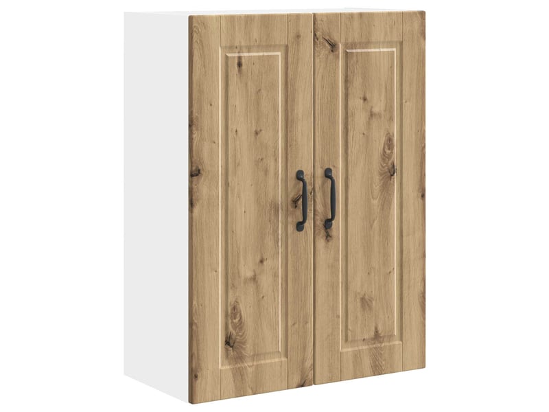  Meuble mural de cuisine, armoire de cuisine chêne artisanal 60x31x80cm  - Conforama A