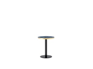 Table basse rond(e) coloris bleu <strong>OKMYHOME</strong> <strong></strong> - 60 cmx60 cm