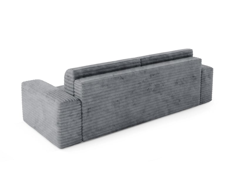 Canapé coco avec fonction de couchage couleur : tilia gris - Conforama E