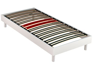 Sommier en Kit 90x190 cm NIGHTITUDE CONFORT KIT épaisseur 14 cm 24 latte(s) vendu avec pieds