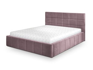Lit coffre 120x200cm <strong>MASSENO</strong>  <strong></strong> coloris rose