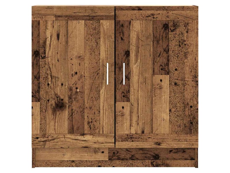  Meuble dev rangement vieux bois 82,5x30,5x80 cm bois d'ingénierie  - Conforama E