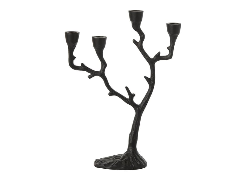  Chandelier ramures de cerf yasmine 36cm noir  - Conforama A