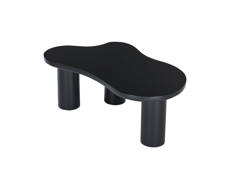 Table basse forme nuage 107 x 66 cm en mdf - Conforama W