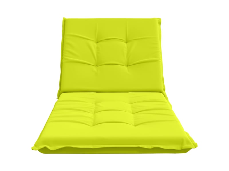 Coussin de transat, coussin pour bain de soleil gemert 100 % polyester vert vif. Cf56225 - Conforama D
