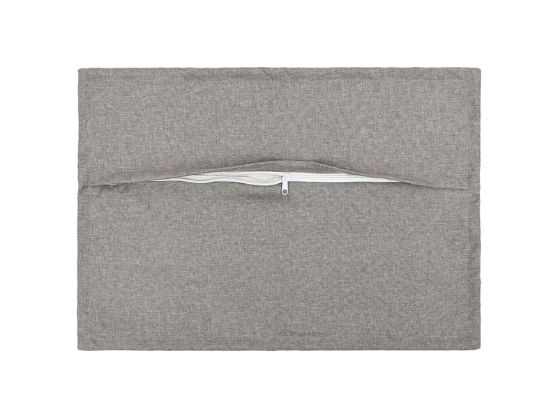 Lot de 2 coussins, coussins décoratifs houten gris nuage lin synthétique cf56497 - Conforama C