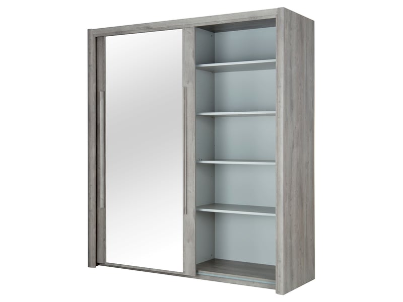Armoire 2 portes L.183 cm CYRUS L183 - Conforama F