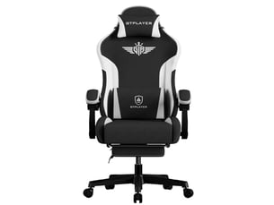 Fauteuil gaming GT831-BLK avec assise réglable en hauteur
