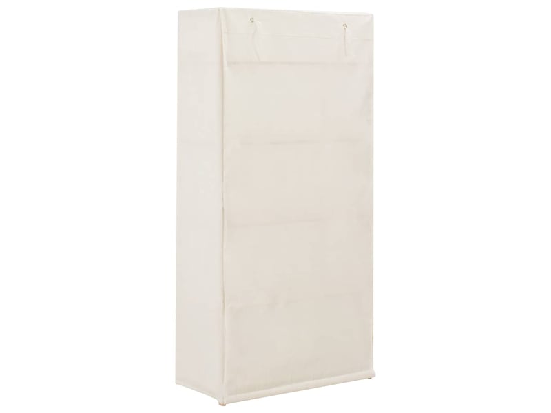  Garde-robe | penderie armoire de rangement blanc 79 x 40 x 170 cm tissu  - Conforama C