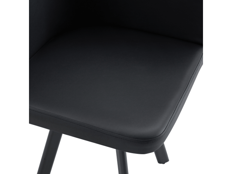  Étagère murale 2 en 1 sn-c-ag2in1-bk – design contemporain noir, rangement pratique  - Conforama C