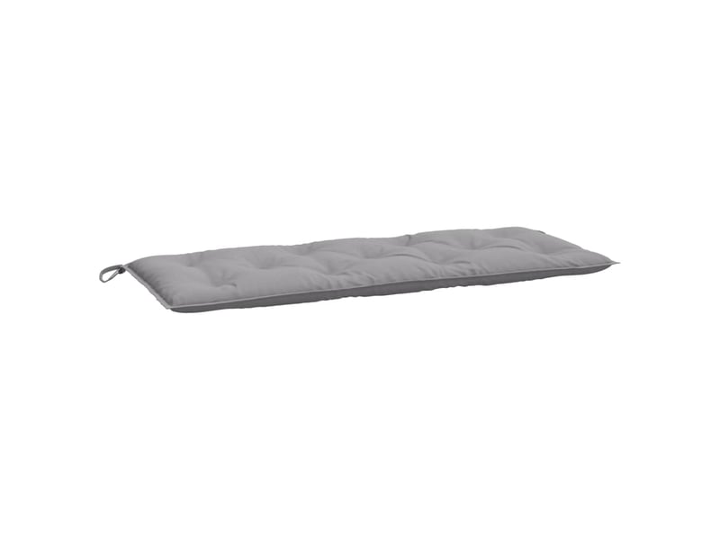  Coussin de banc de jardin, coussin d'assise gris 120x50x7 cm tissu oxford cf52725  - Conforama A