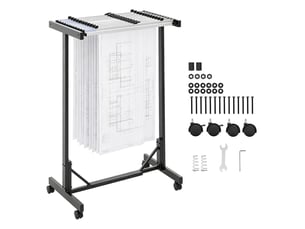Etagère coloris noir VEVOR