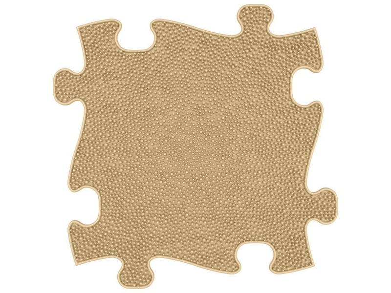  Tapis sensoriel muffik ensemble senior - 16 pièces, beige, graphite, marron MFK-084 - Conforama E
