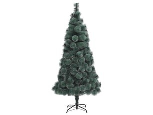 Sapin de noël - arbre de noël artificiel avec support vert 180 cm pet