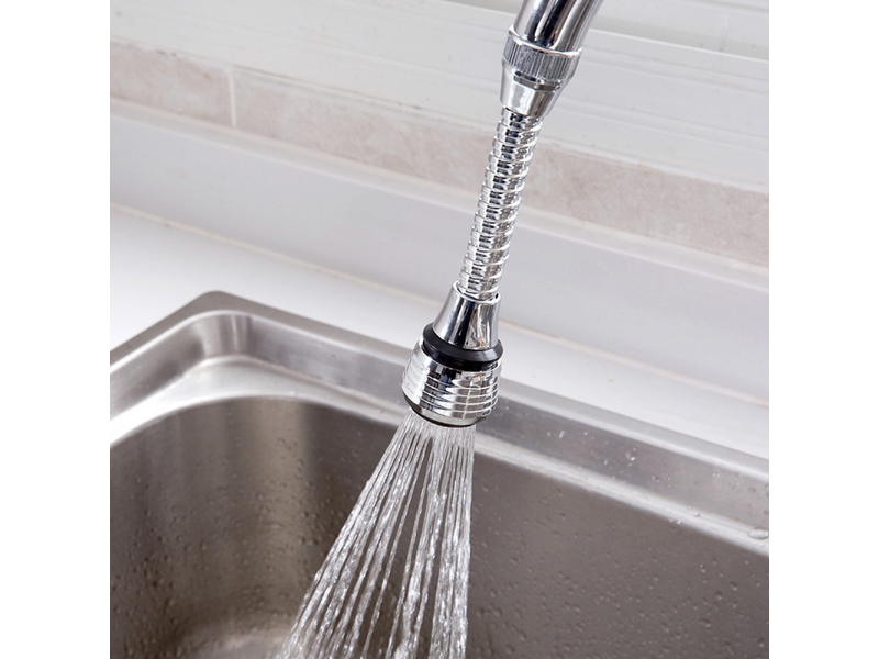  Bec de robinet, pare-éclaboussures, économiseur d'eau, filtre prolongateur de jet de douche de cuisine  - Conforama D