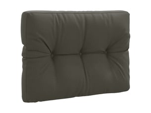 Coussin de dossier de palette, coussin de dos vianen 100 % polyester anthracite cf55127
