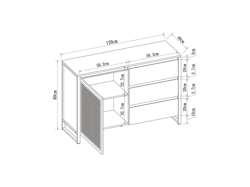 Commode  - Conforama H