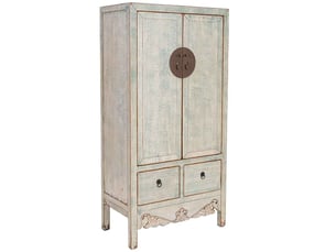Armoire     <strong>WANDERLUST DECO</strong> <strong></strong> coloris blanc largeur 90 cm