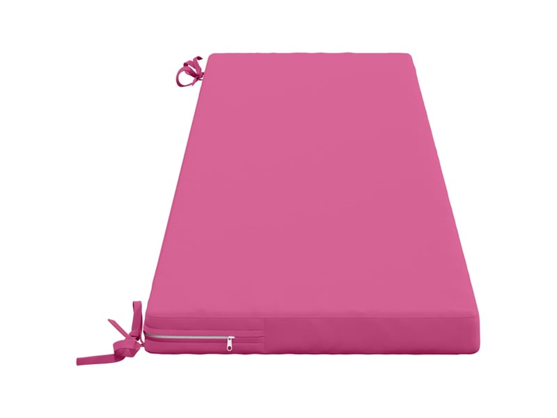 Coussin de banc, coussin d'assise, coussin de canapé soest 100 % polyester rose 140 x 40 x 5 cm cf53461 - Conforama D