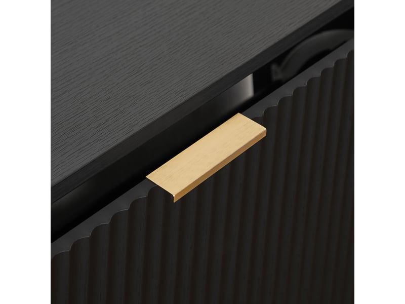  Meuble à chaussures étroit 80x24x102 cm, petit meuble hall d'entrée noir, rangement couloir avec porte abattante et surface déco  - Conforama R