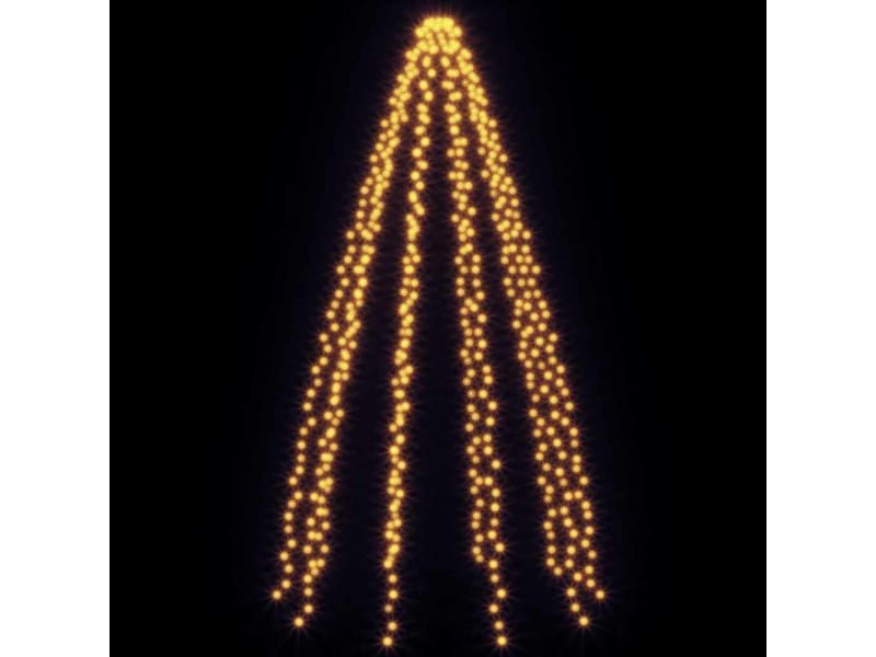  Guirlande lumineuse filet d'arbre de noël 500 led 500 cm  - Conforama D