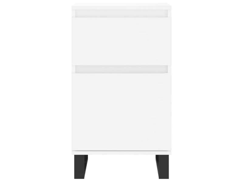  Buffet - bahut - meuble de rangement blanc 40x35x70 cm bois d’ingénierie  - Conforama E