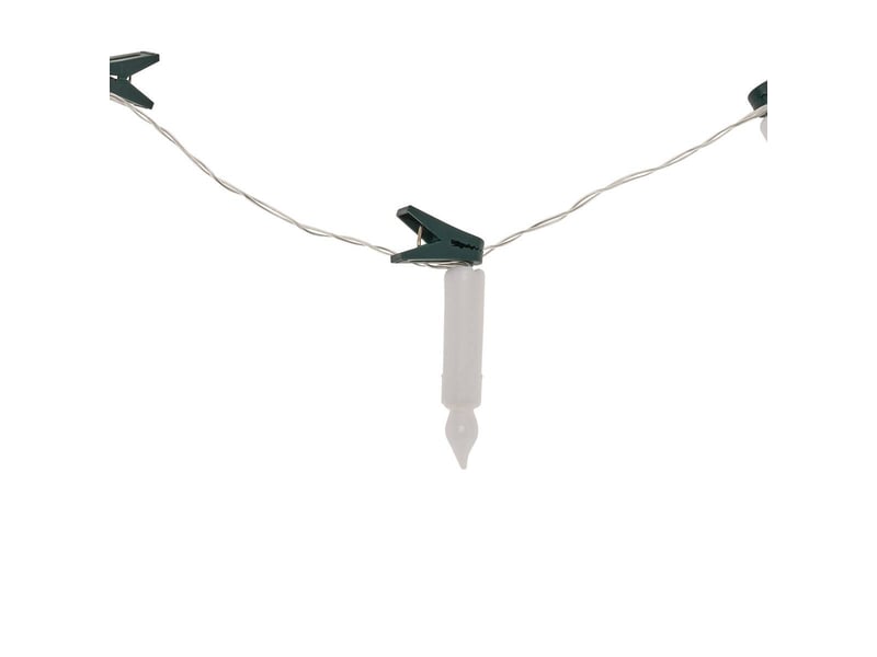  Guirlande lumineuse bougie pour sapin 1,65 m 10 led à piles  - Conforama B