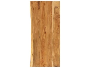 Dessus de meuble-lavabo de salle de bain acacia 140x52x2,5 cm cf64789