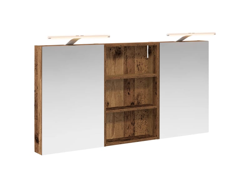  Ensemble de meubles de salle de bain 3 pcs 120x10.5x60.5 cm shl2732  - Conforama A