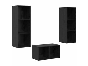 Meuble tv coloris noir 37 cm <strong></strong> <strong></strong>