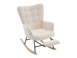 Fauteuil fixe <strong>TCQPZ</strong> Velours beige
