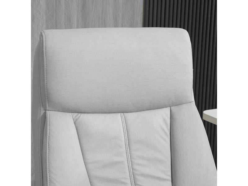 Enis fauteuil de bureau massage chauffage repose pieds gris - Conforama E