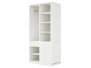 Armoire  battante  4 tiroir(s) <strong>MAISENTIEL</strong> <strong></strong> coloris blanc largeur 70 cm