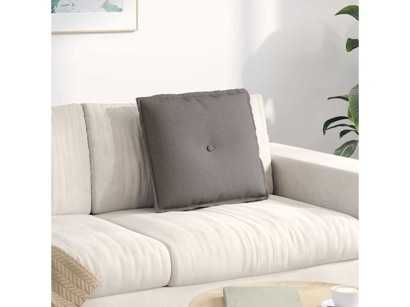 Coussin de dos, coussin de dossier taupe 50 x 19 x 45 cm tissu cf55030  - Conforama B