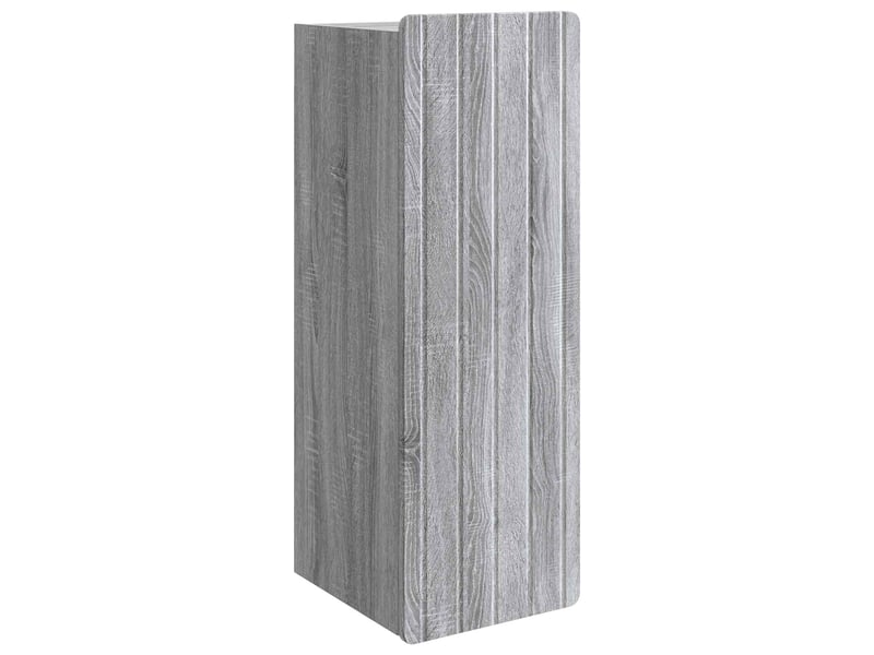 Armoire murale salon, meuble de rangement sonoma gris 33 x 34,5 x 94 cm bois d'ingénierie  - Conforama A