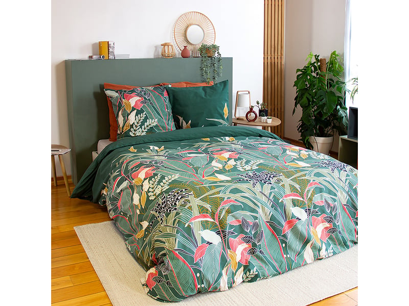  Parure de lit 220x240 cm coton gigajung PD23234 - Conforama B