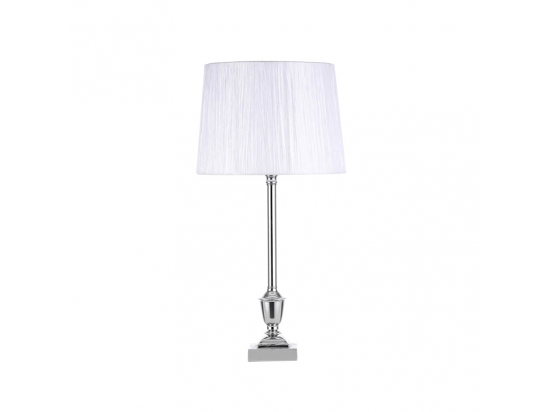  Lampe à poser fabrilamp roble e27 coloris chromé 60,5 x 30 x 30 cm 137471020 - Conforama A