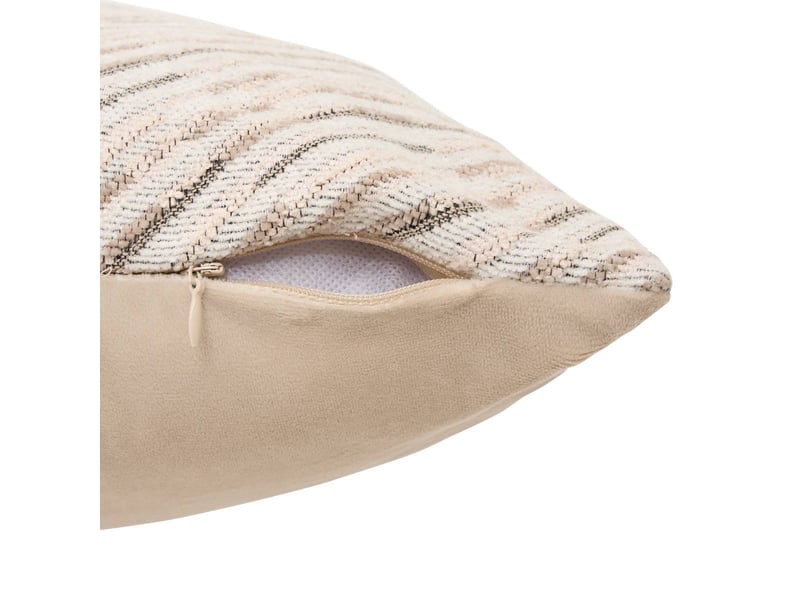  Coussin mosai carré 40x40cm beige MOSAI - Conforama C