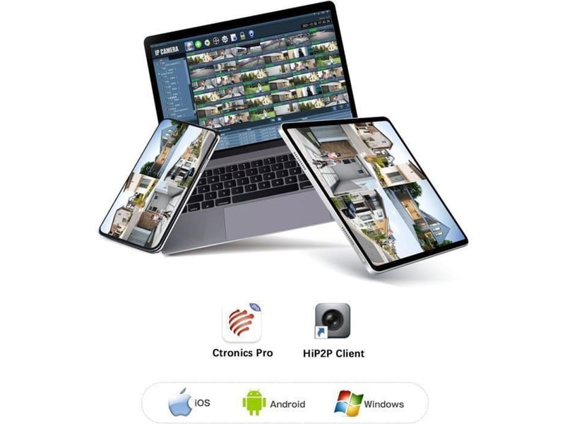  Camera ip wifi ptz 5mp dome 355 90 vision couleur 30m double bande 2.4 5ghz zoom 4x detection humaine voiture animal 149519_AABCU54305_6_DROPFR - Conforama E