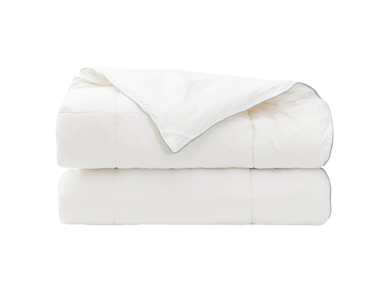  Couette - duvet trier 135x220 cm 4 saisons 350 gsm blanc  - Conforama E