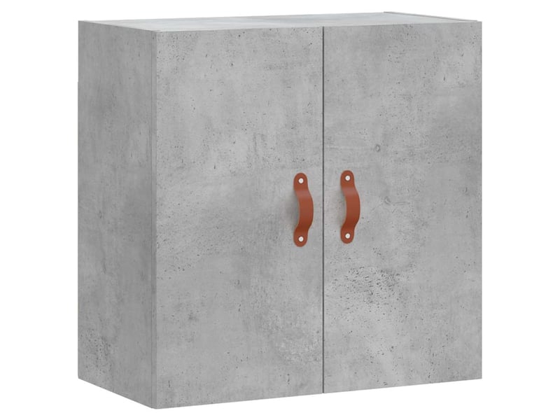  Armoire murale salon, meuble de rangement gris béton 60x31x60 cm bois d'ingénierie shl7260  - Conforama A