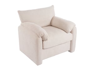 Fauteuil fixe TCQPZ  Tissu beige vendu A l'unité